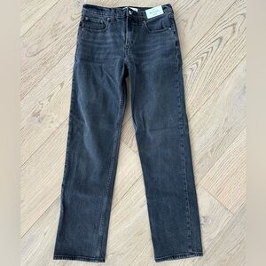 NWT Abercrombie 90s Straight Leg Mid Rise Jeans 27R